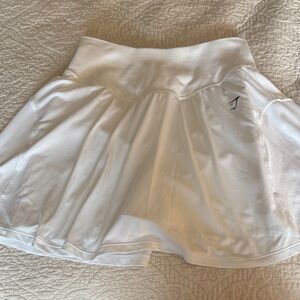 Gymshark White Skort